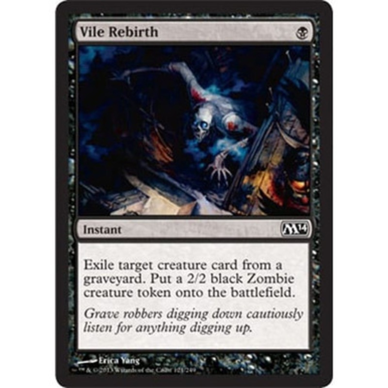 Vile Rebirth (foil) | Magic 2014 Core Set