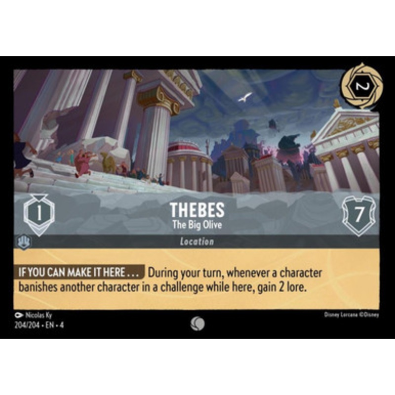 Thebes - The Big Olive (Foil)