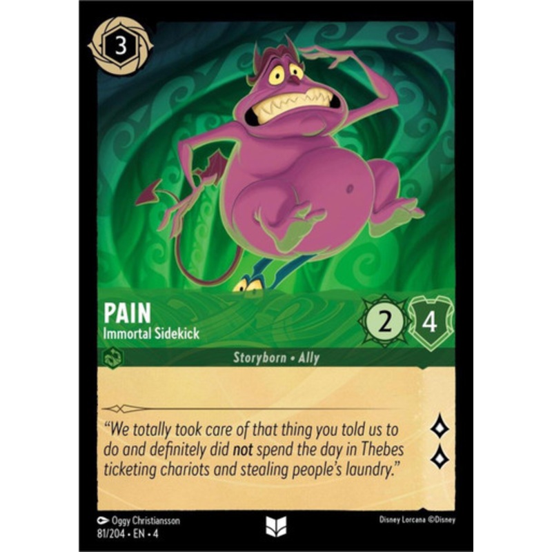 Pain - Immortal Sidekick