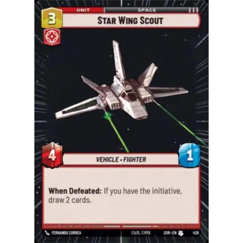 Star Wing Scout (Hyperspace Frame Foil)