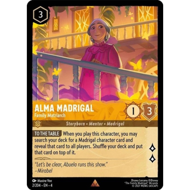 Alma Madrigal - Family Matriarch