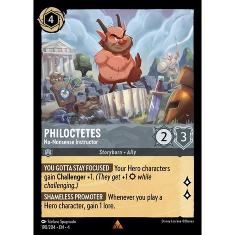 Philoctetes - No-Nonsense Instructor