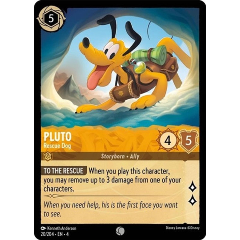 Pluto - Rescue Dog (Foil)