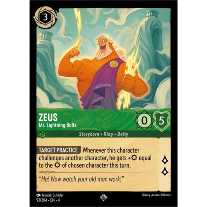Zeus - Mr. Lightning Bolts (Foil)