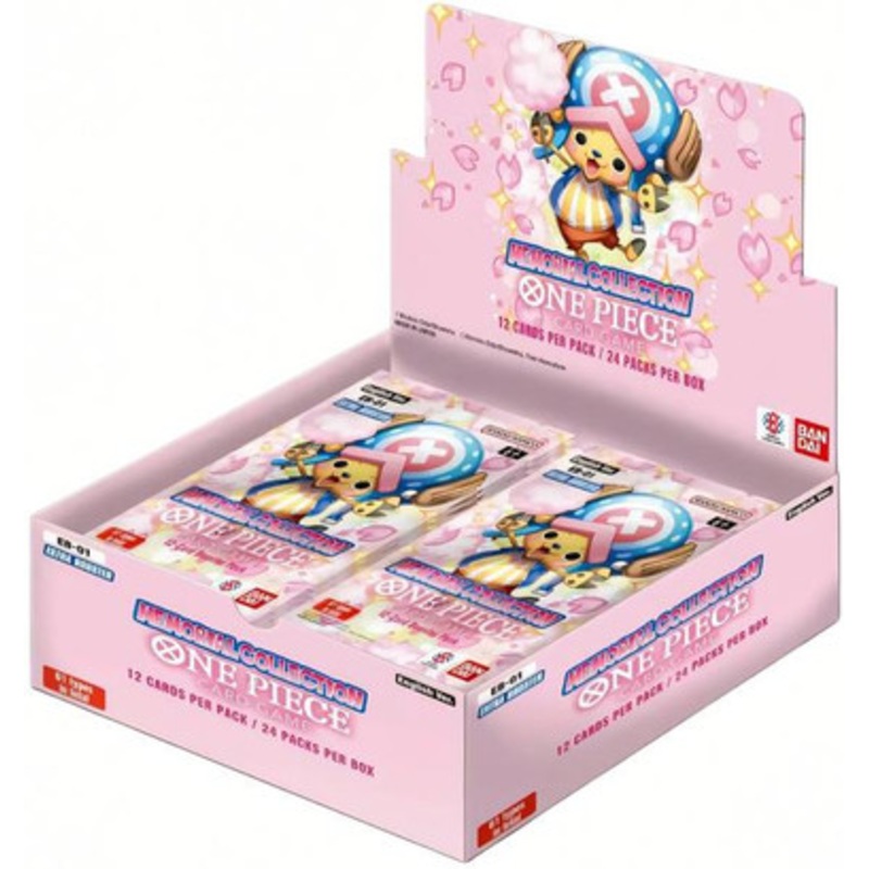 One Piece Card Game: Extra Booster - Memorial Collection Booster Box (EB-01)