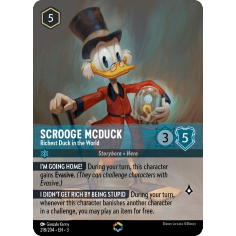 Scrooge McDuck - Richest Duck in the World (Enchanted Rare)