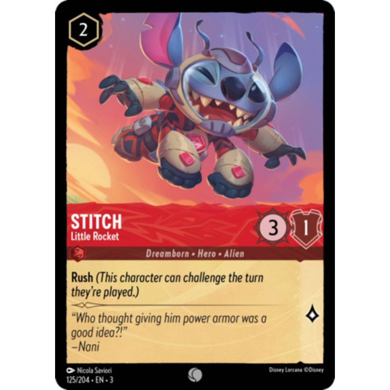Stitch - Little Rocket