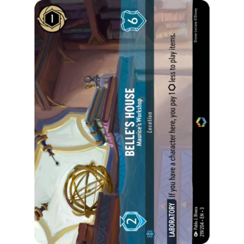Belle's House - Maurice's Workshop (Enchanted Rare)