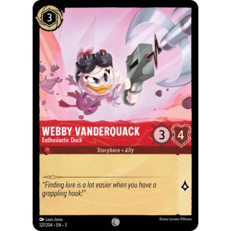 Webby Vanderquack - Enthusiastic Duck