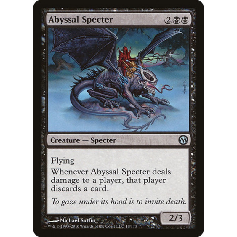 Abyssal Specter | Duels of the Planeswalkers Decks