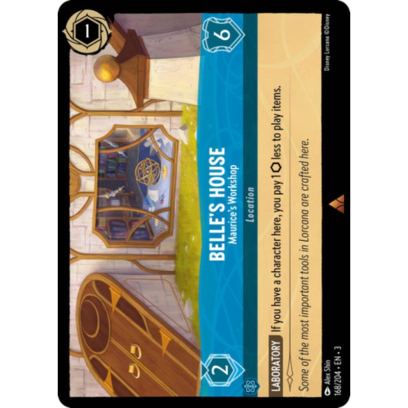 Belle's House - Maurice's Workshop