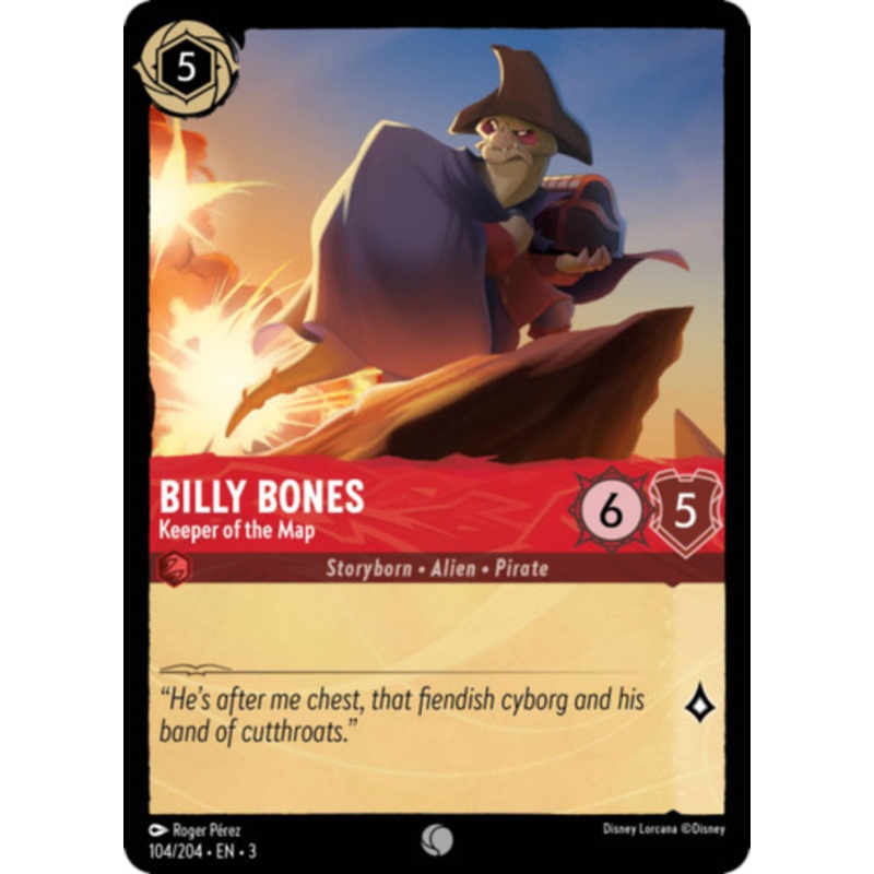 Billy Bones - Keeper of the Map