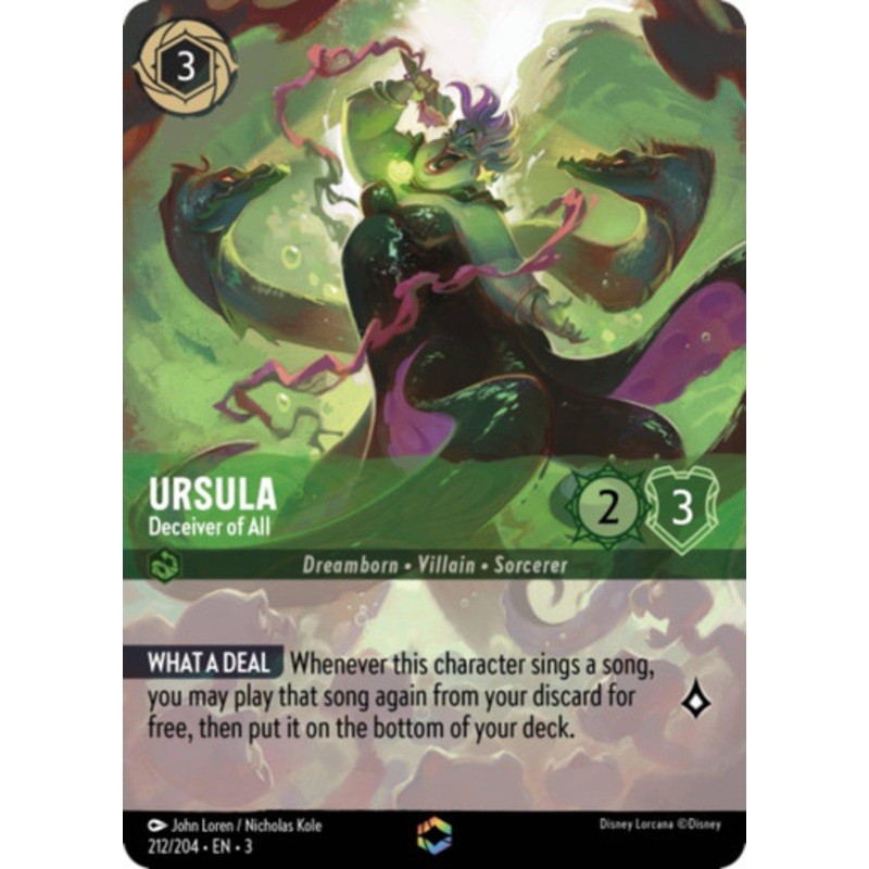 Ursula - Deceiver of All (Enchanted Rare)