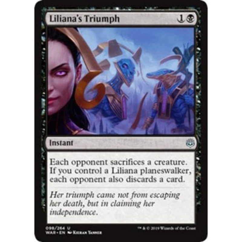 Liliana's Triumph (foil) | War of the Spark