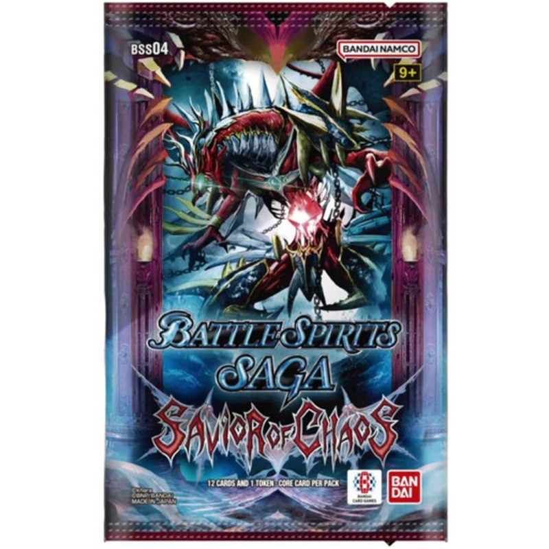 Battle Spirits Saga: Set 04 Saviour of Chaos (BSS04) Booster Pack