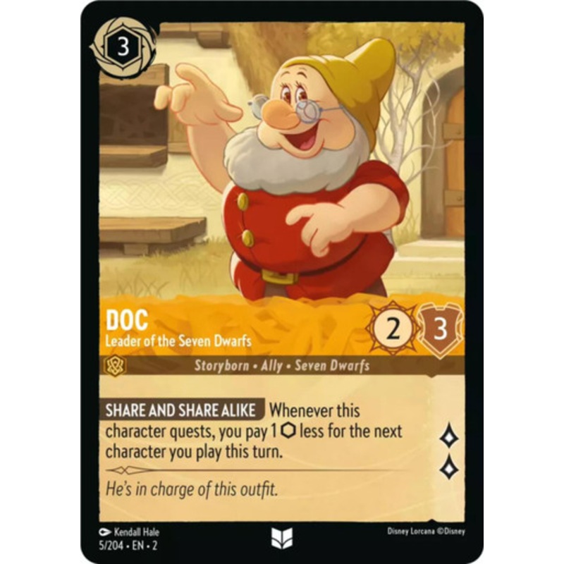 Doc - Leader of the Seven Dwarfs