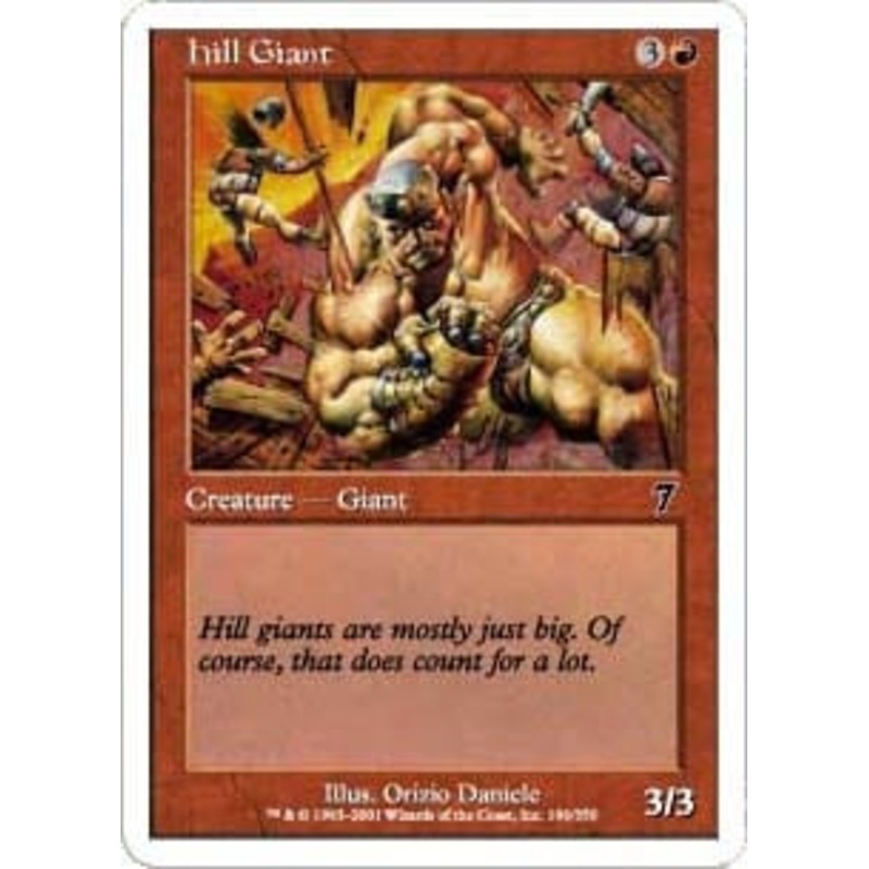 Hill Giant (foil) | 7th Edition