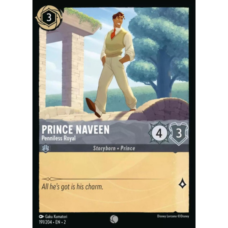 Prince Naveen - Penniless Royal (Foil)