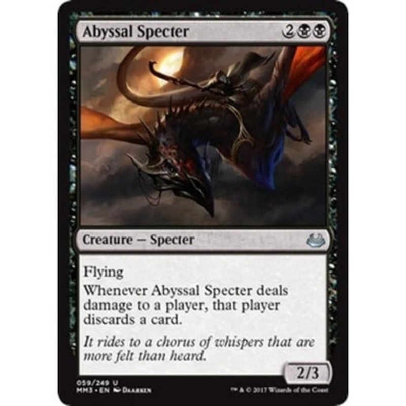 Abyssal Specter (foil) | Modern Masters 2017 Edition