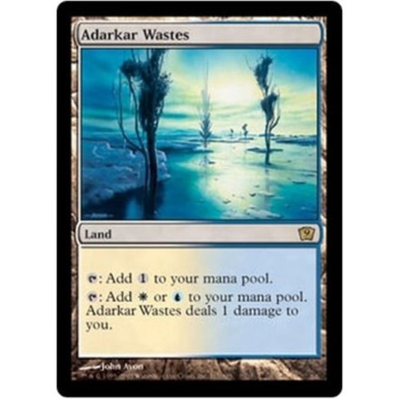 Adarkar Wastes (foil) | 9th Edition