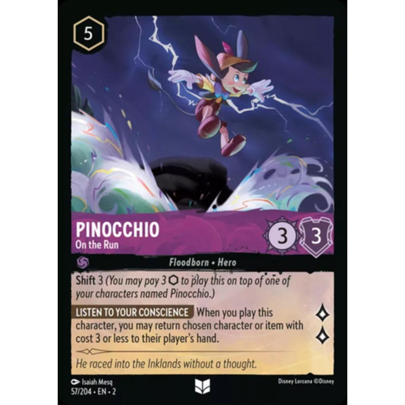 Pinocchio - On the Run (Foil)