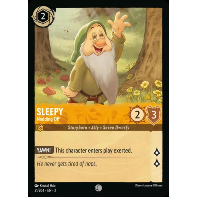 Sleepy - Nodding Off (Foil)