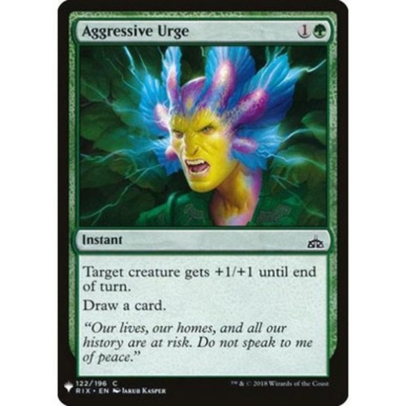 Aggressive Urge