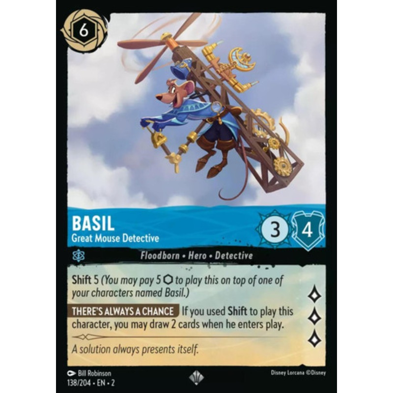 Basil - Great Mouse Detective (Foil)