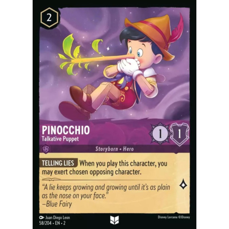 Pinocchio - Talkative Puppet (Foil)