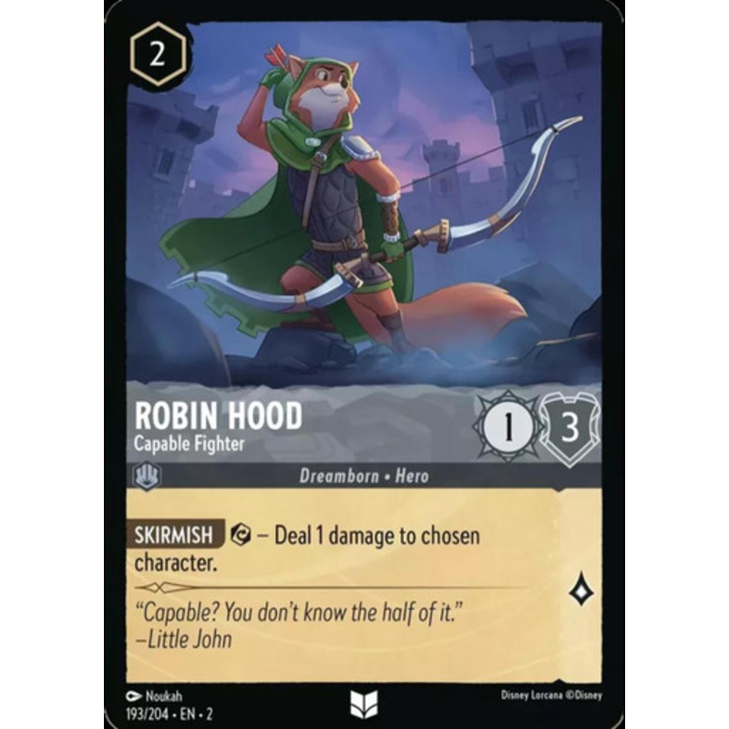Robin Hood - Capable Fighter