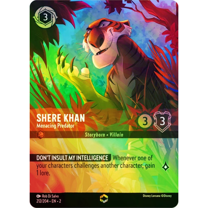 Shere Khan - Menacing Predator (Enchanted Rare)