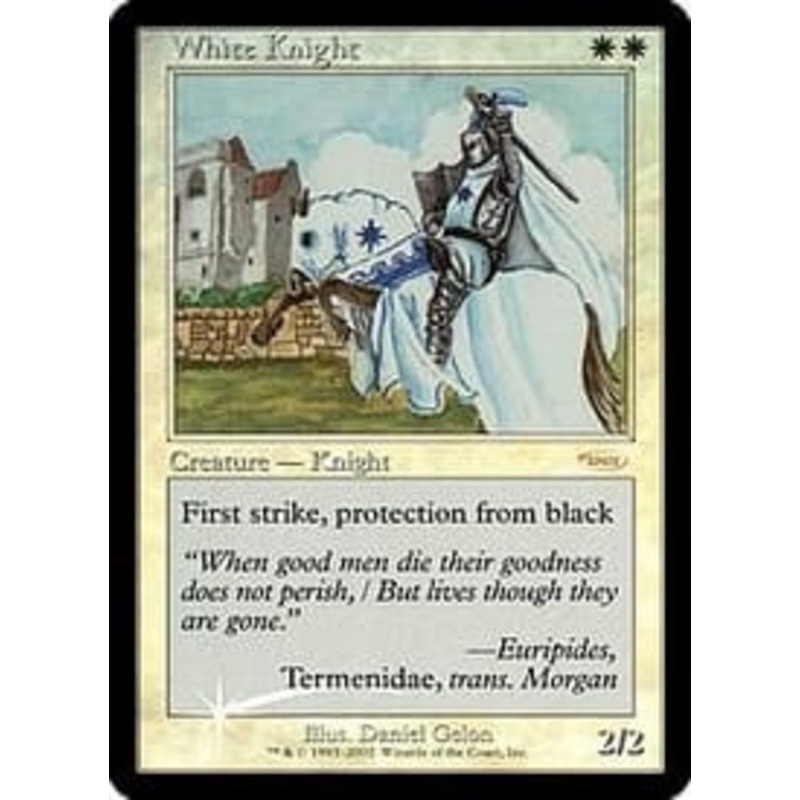 White Knight (FNM foil) | Promotional Cards