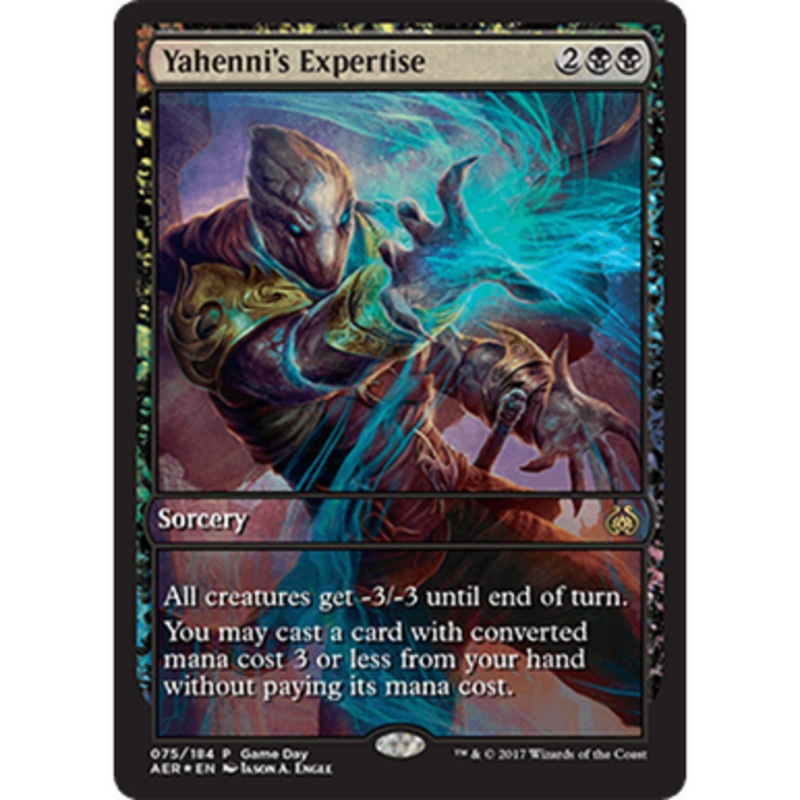 Yahenni's Expertise (Aether Revolt Game Day foil) | Promotional Cards