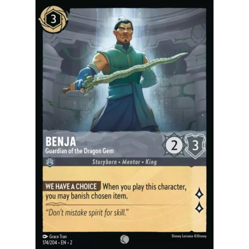 Benja - Guardian of the Dragon Gem