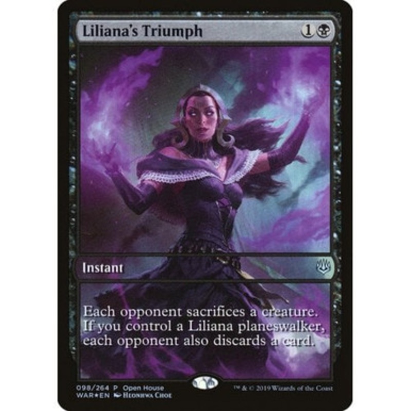 Liliana's Triumph (Open House Promo foil) | Promotional Cards