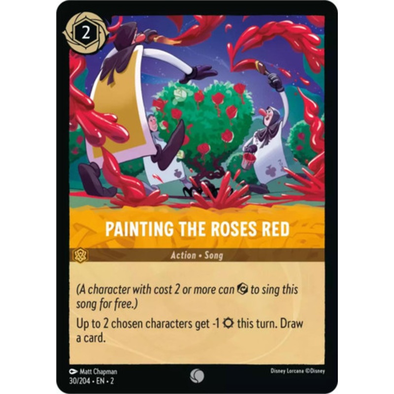 Painting the Roses Red (Foil)