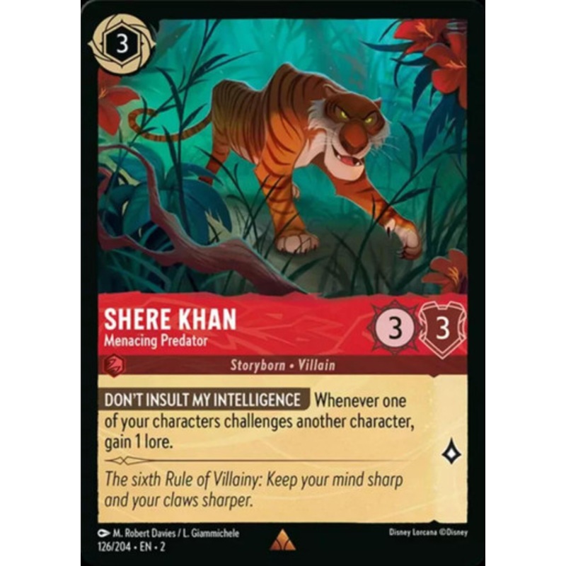 Shere Khan - Menacing Predator