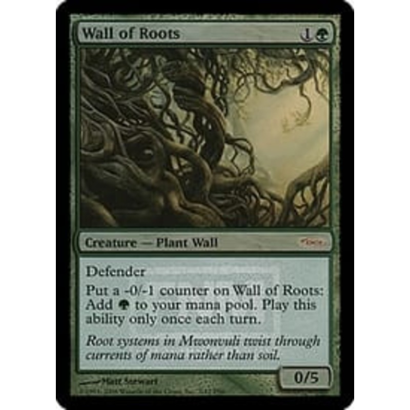 Wall of Roots (FNM foil) | Promotional Cards