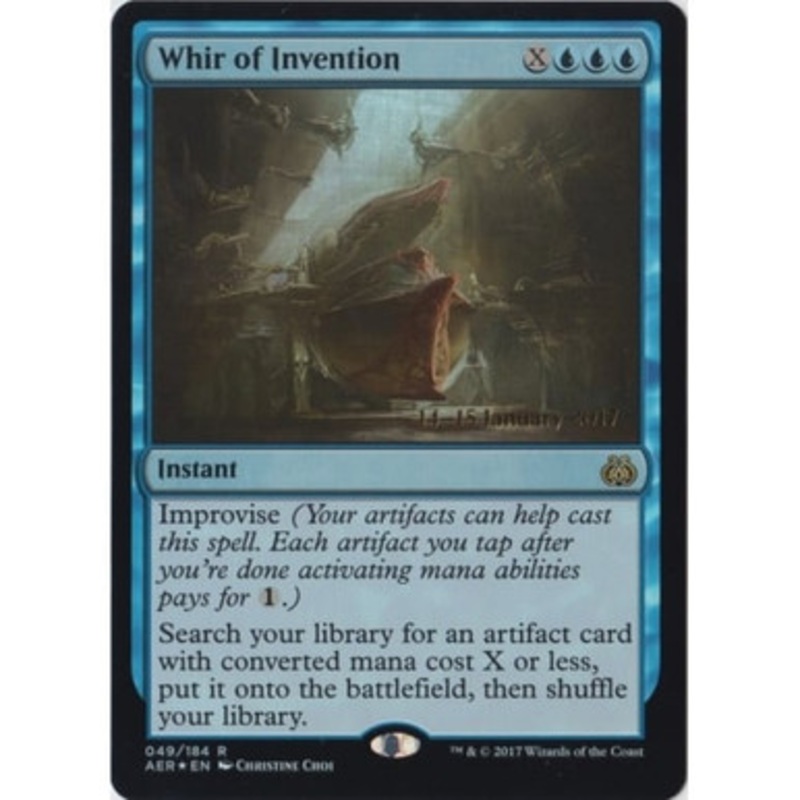 Whir of Invention (Aether Revolt Prerelease foil) | Promotional Cards