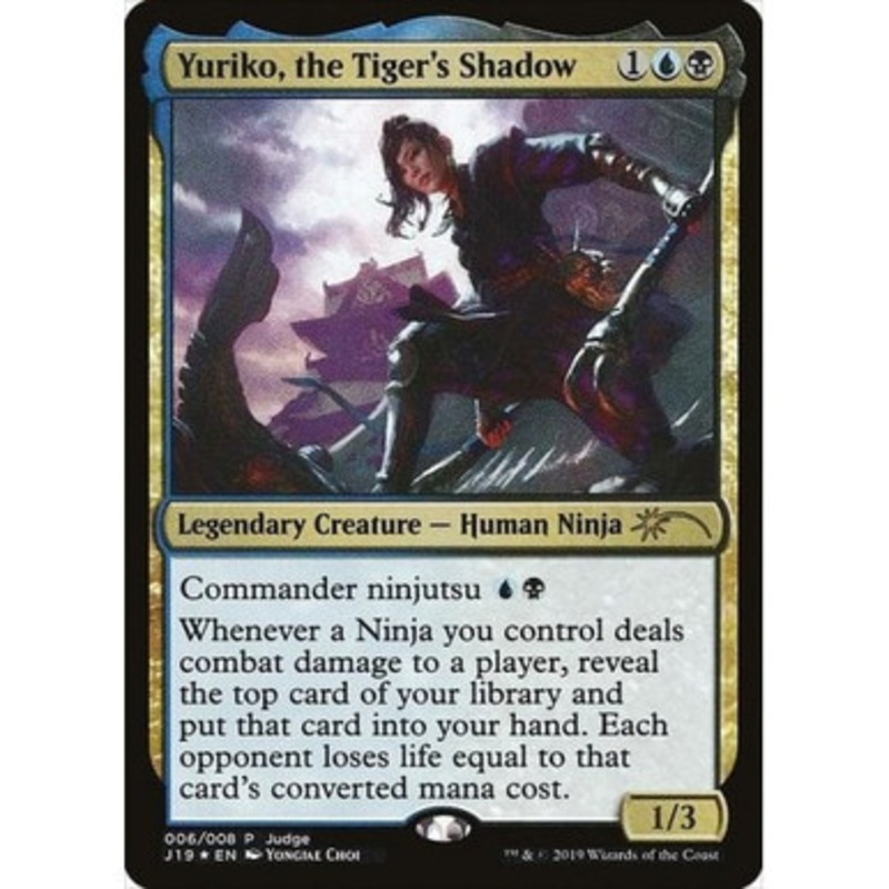 Yuriko, the Tiger's Shadow (Judge Foil) | Promotional Cards