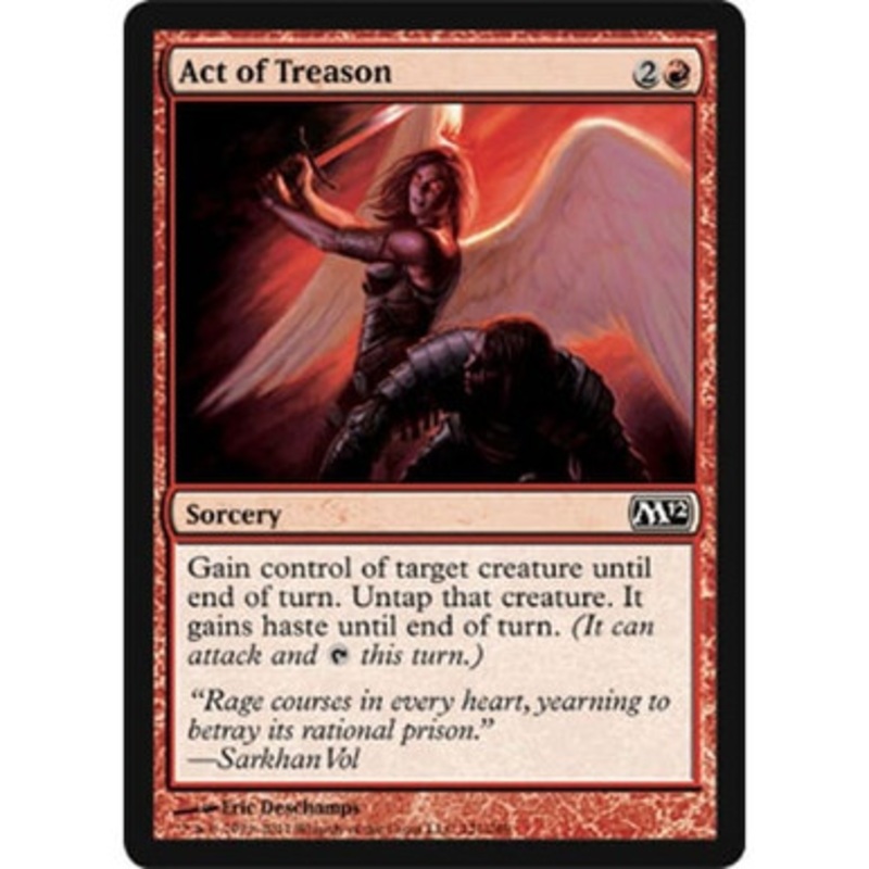 Act of Treason (foil) | Magic 2012 Core Set