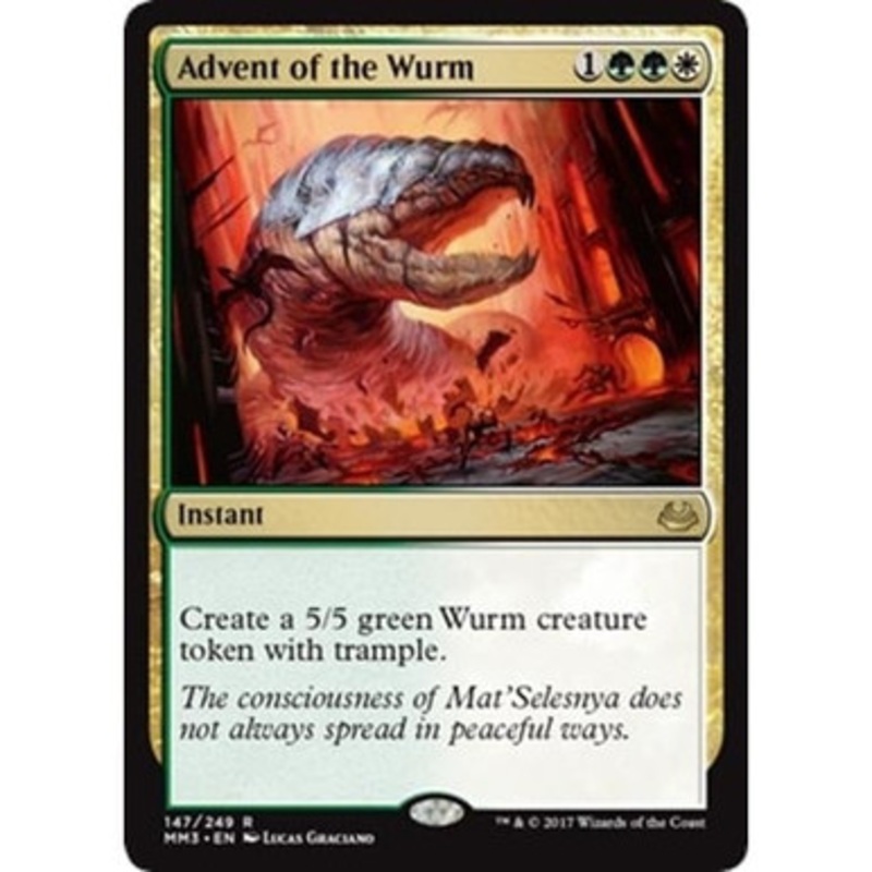 Advent of the Wurm (foil) | Modern Masters 2017 Edition