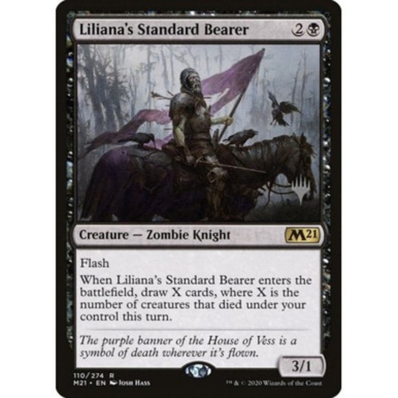Liliana's Standard Bearer (Promo Pack non-foil) | Promotional Cards