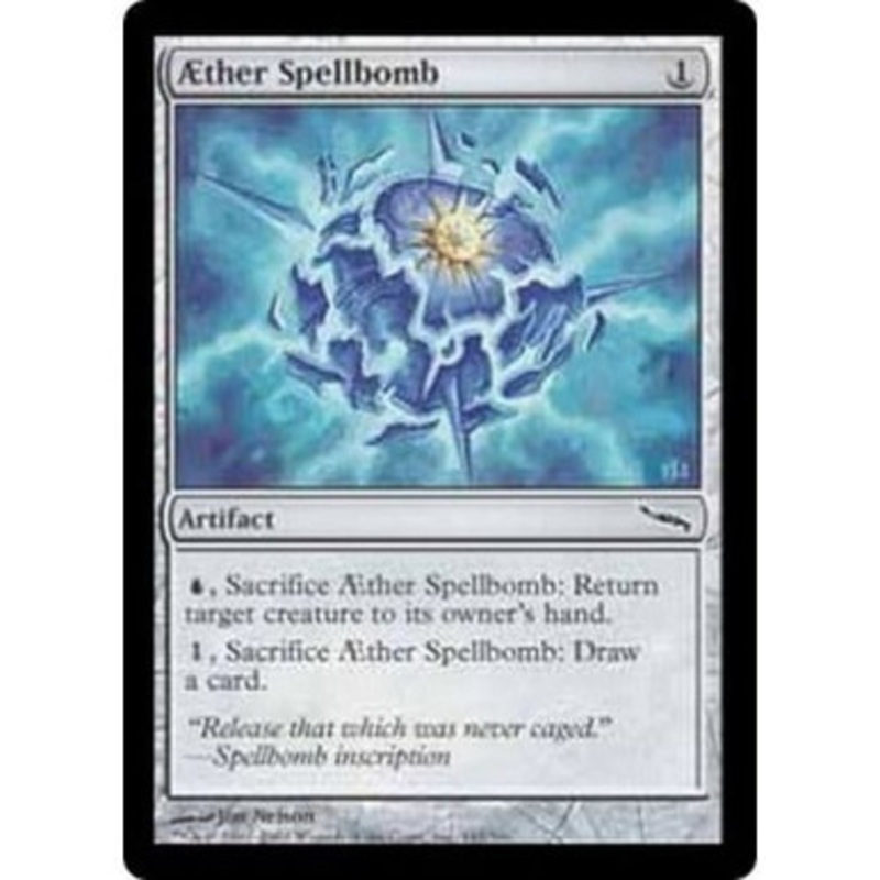 Aether Spellbomb (foil) | Mirrodin