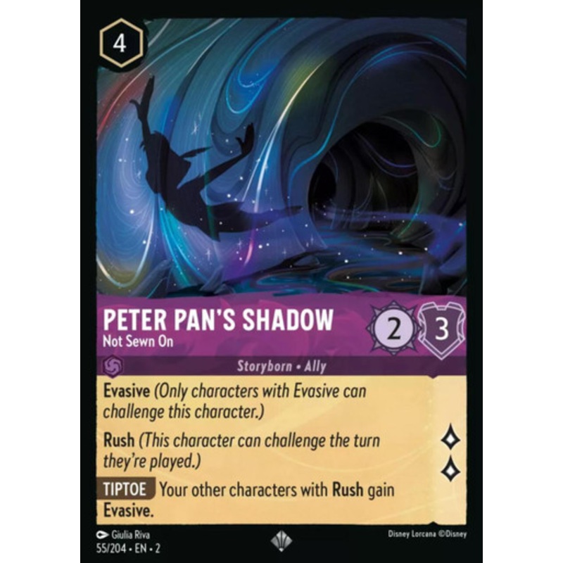 Peter Pan's Shadow - Not Sewn On (Foil)