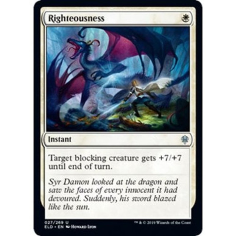 Righteousness | Throne of Eldraine