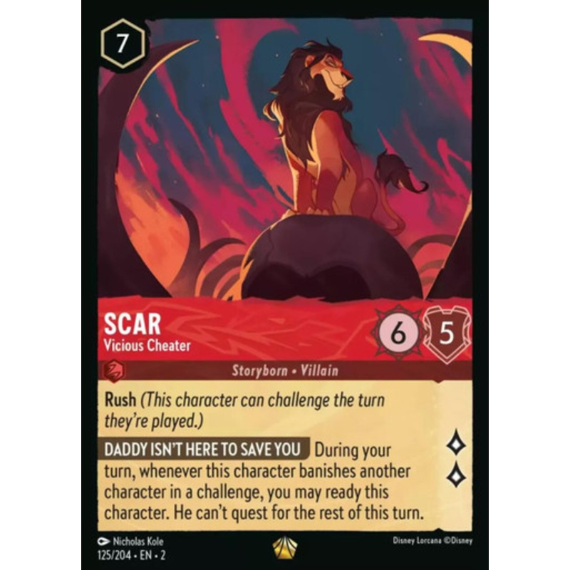 Scar - Vicious Cheater