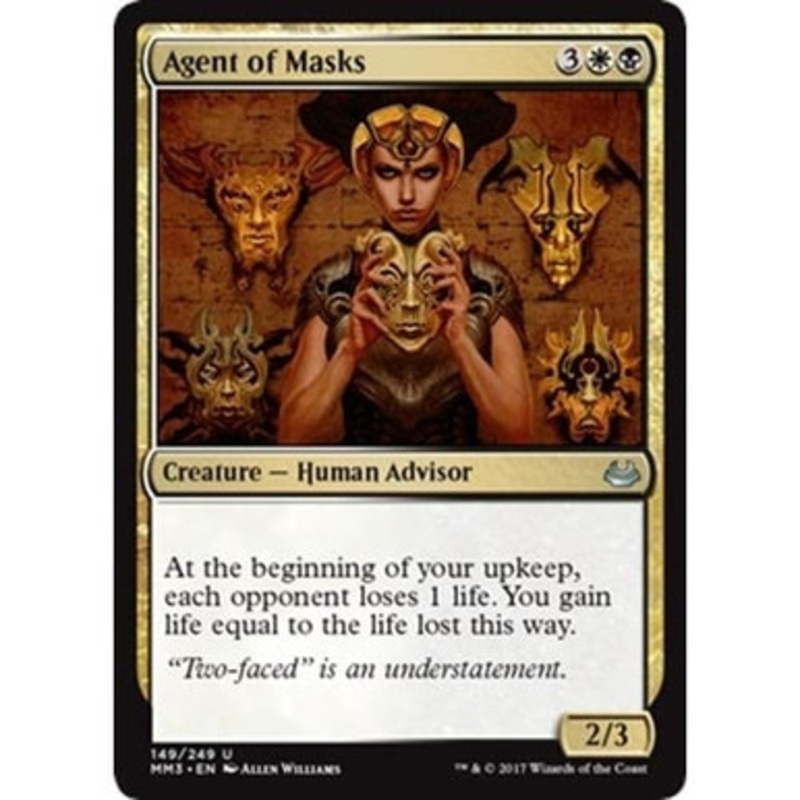 Agent of Masks (foil) | Modern Masters 2017 Edition