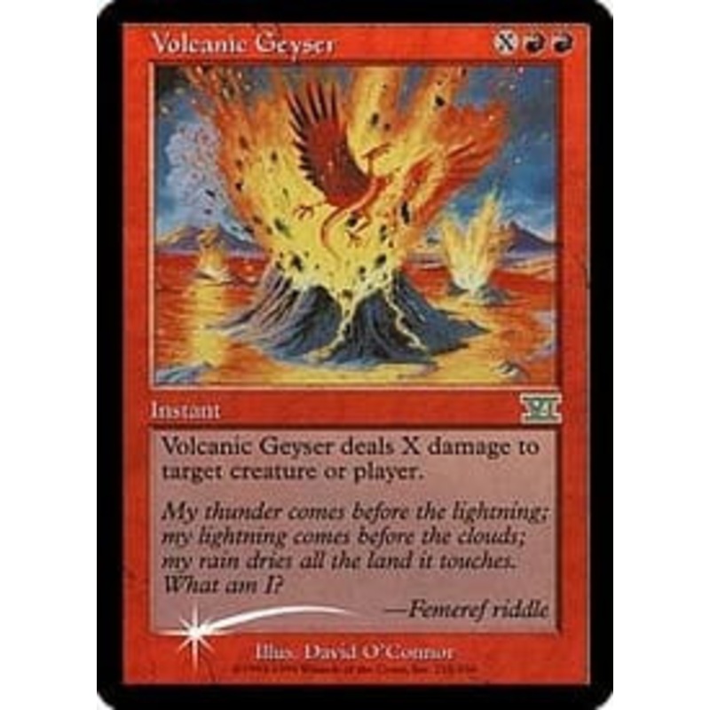 Volcanic Geyser (FNM foil) | Promotional Cards