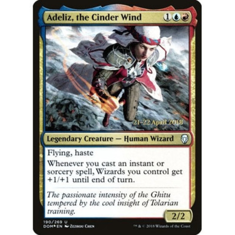 Adeliz, the Cinder Wind (Dominaria Prerelease foil) | Promotional Cards